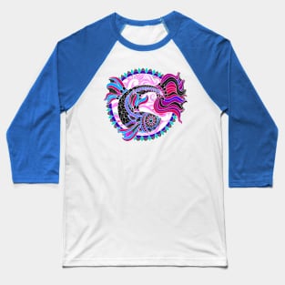 Beautiful Koi Decorative Fish Art Baseball T-Shirt